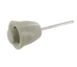 Beetle 08/61-07/67     Karmann Ghia 08/66-07/67 Wiper switch knob, grey 113955549466